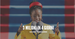 Amanda Gorman: 3 milioni di follower in 4 giorni