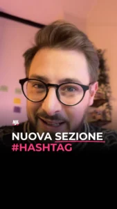 Cercare gli hashtag su Not Just Analytics