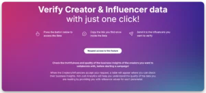 Verify Influencers