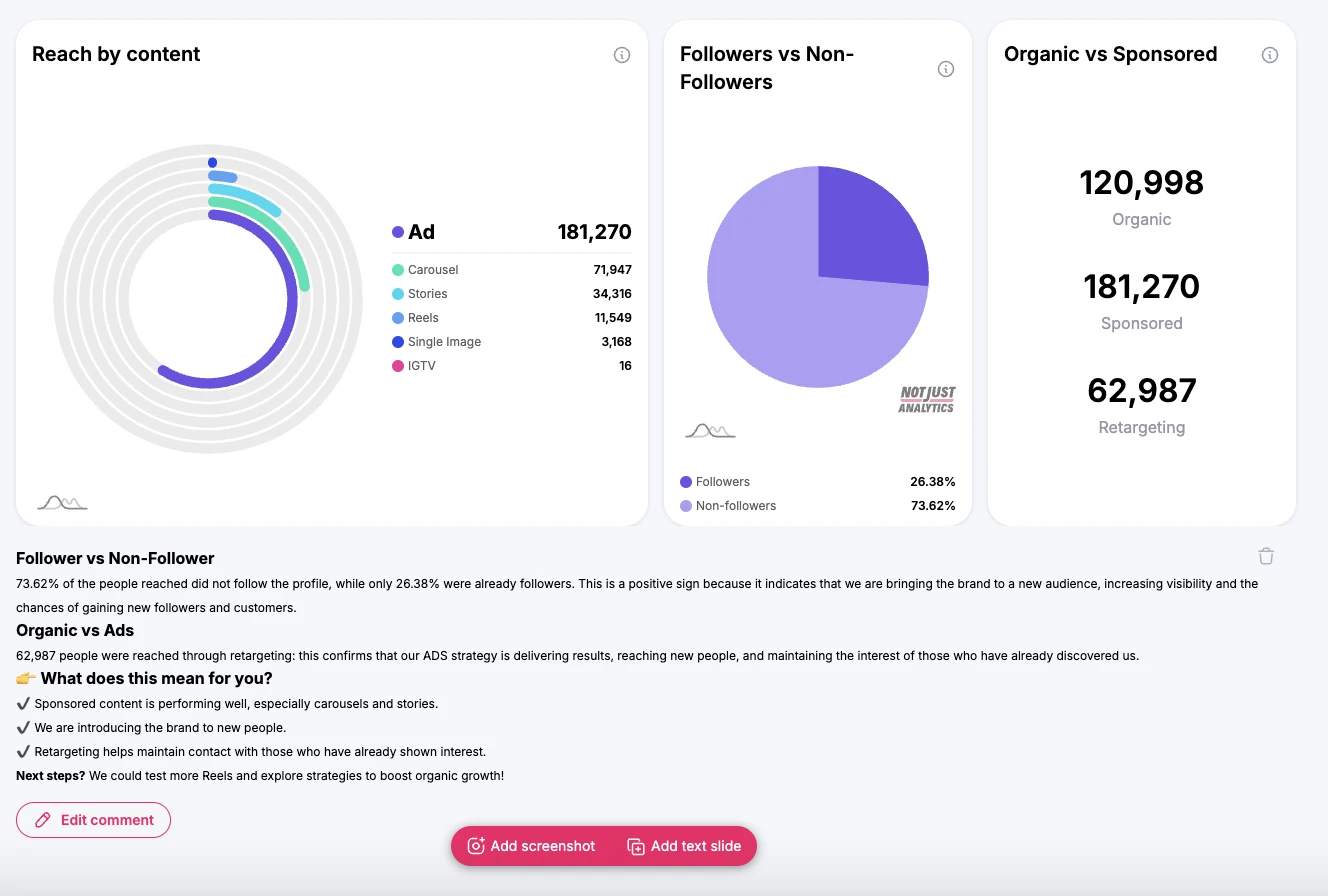 Add screenshot to a report in NJL