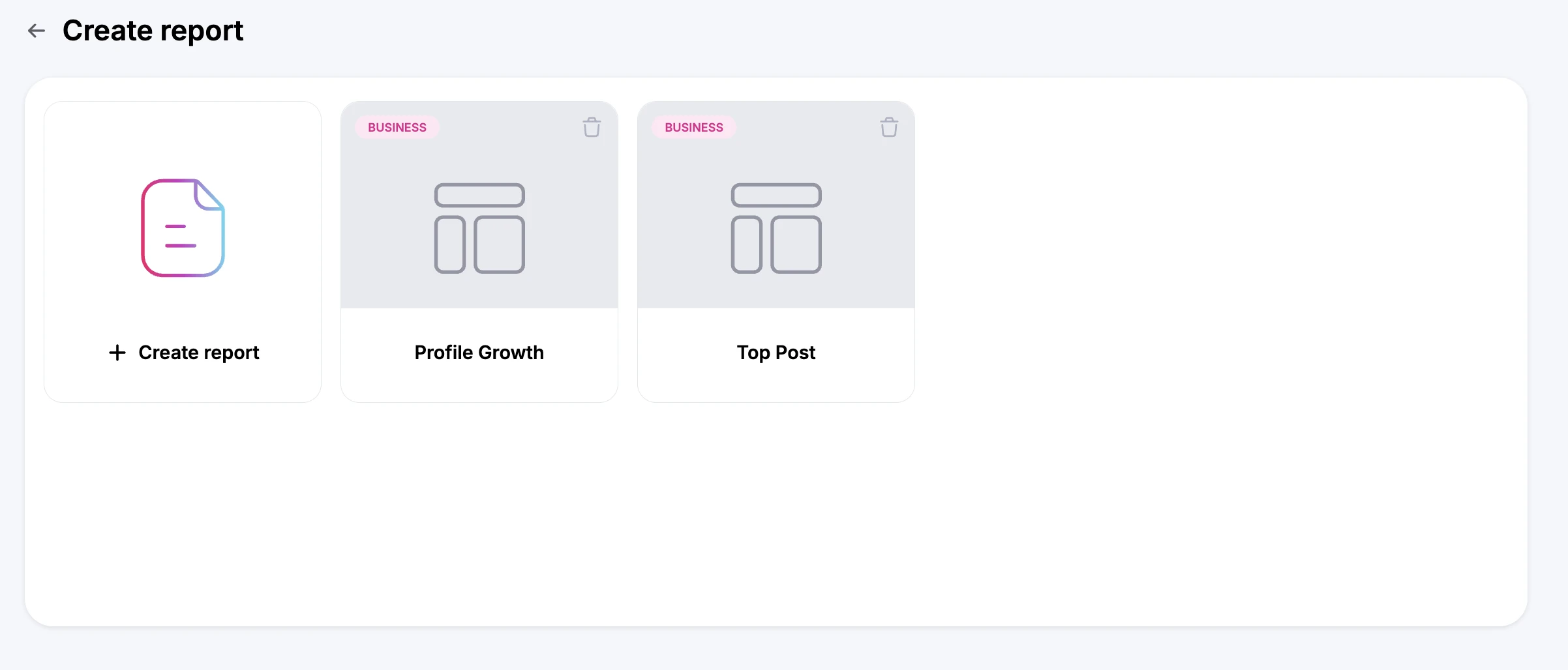How to create report template