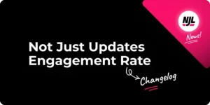 Not Just Updates – Engagement Rate analysis
